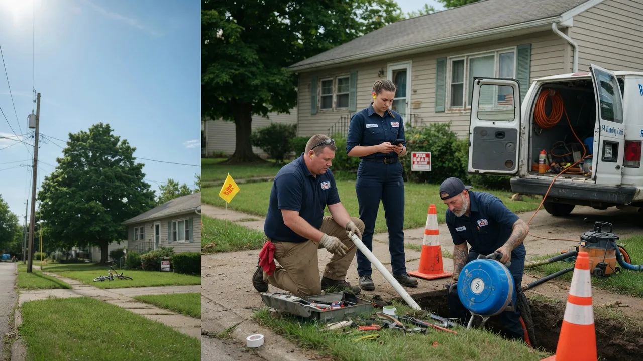 Sewer Line Repair in New Blaine, AR near me